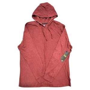 Lee | Men’s Long Sleeve Hoodie in Bombay Brown | Size XL | NWT *BRAND NEW*
